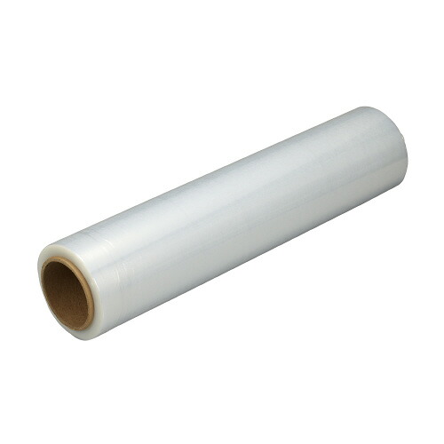 パ）ストレッチフィルム１５μｍ　５００×３００ｍ　１８巻 4184-9965 【カウネット】