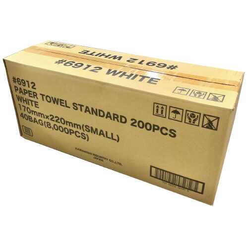 ペーパータオルスタンダード小判200枚X40P 【川西工業】
