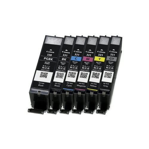 インキ薬莢 BCI-331+330/6MP 6色 【キヤノン】