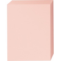 パ）色合い質問用紙 特厚口 Ａ４ さくら色 １箱5063-1407【カウサイバー空間】