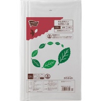 パ）取り出し分かりやすい 生まれ変わりゴミ袋大電気容量１２０Ｌ １０枚×１０3733-8572【カウサイバー空間】