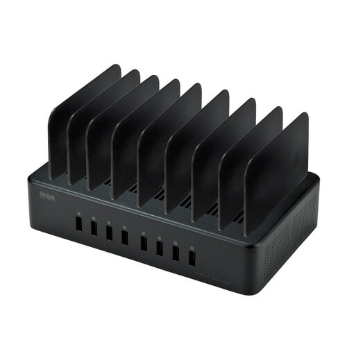 ＵＳＢ充電スタンド ACA-STN74BK 【サンワサプライ】