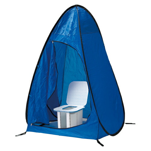 トイレ　テント 楽天市場】快速快適テント カイソクカイテキテント アオ 1個
