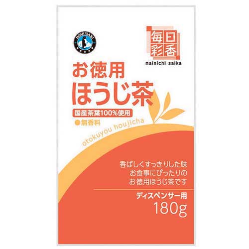 楽天市場】※給茶機パウダー 毎日彩香ほうじ茶1袋180g 《 ホシザキ
