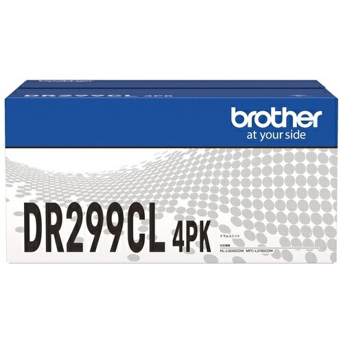 ドラムユニット DR299CL 4PK DR299CL 4PK 【ブラザー】 【メーカー取寄品のため、返品キャンセル不可】
