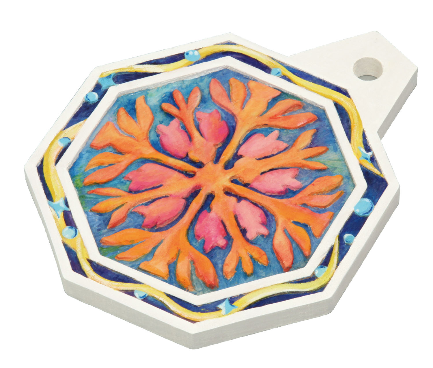 楽天市場】木彫八角なべしき（木彫 木彫材 夏休み 冬休み 自由研究