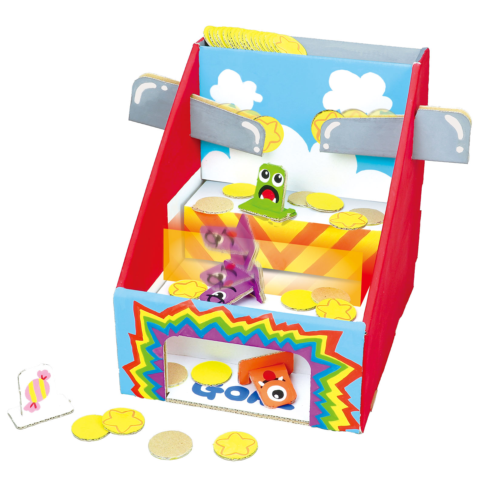 エバーレディ・キャット　コインバンク　きーままーま　おもちゃ Coin Grabber - Dollpark Arcade Machine with High Returns