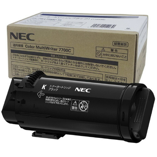 大電気容量トナー 黒いこと 1個PR-L7700C-19【ＮＥＣ】