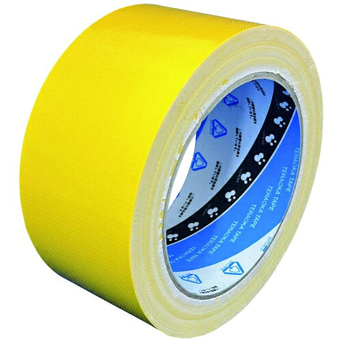 生まれ変わり布磁気テープNo.1605 黄30巻 50mmX25mNo.1605【寺岡製造所】