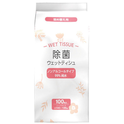 情の籠もったティッシュ 純水 詰替 100枚 36P【ＭＩＳＭ】