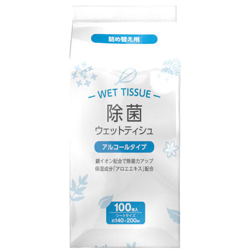 除菌情の籠もった 気狂い水 詰替 100枚 36P【ＭＩＳＭ】