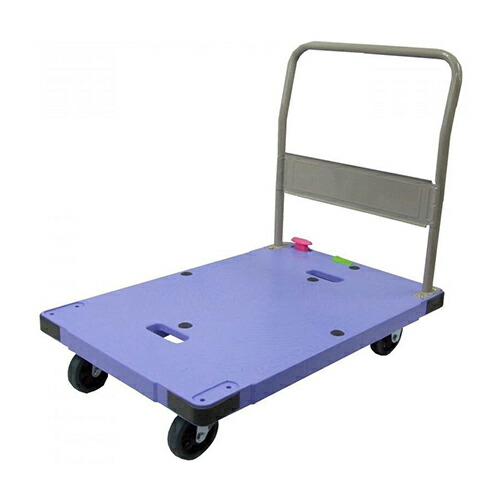 台車　サイレントマスター　スペシャルブレーキタイプ　固定式　ブルー　1台 DSK-302B2 【ナンシン】 【メーカー直送品】 【時間指定不可・夜間配送不可】 【平日配送のみ】