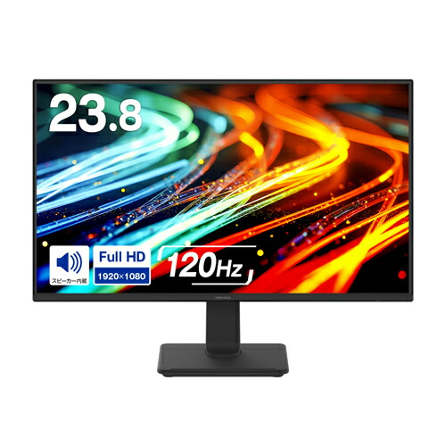 液晶ディスプレイ 23.8型ワイド 1台 GH-LCW24V-BK 【グリーンハウス】
