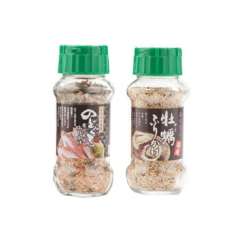 (代引き不可)(同梱不可) みなり のどぐろ煮付風味ふりかけ 85g・牡蠣ふりかけ 95g 各15個セット ふりかけセット|オフィス ユー