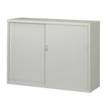 （代引き不可）（同梱不可） 一般書庫/D:400タイプ 4×3型用引違書庫(スチール戸) 棚板4枚付 ニューグレー COM-N304D 4×3型用引違(スチール戸)タイプの一般書庫