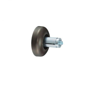 （同梱不可） シロクマ　壁用エンド アンバー ABR-821　 アプローチ手すり用パーツ