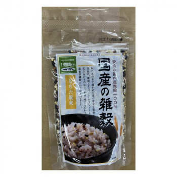 （代引き不可）（同梱不可） 森光商店 国産の雑穀もち六穀米 150g 56749 &times;15セット 国産の雑穀｜オフィス　ユー
