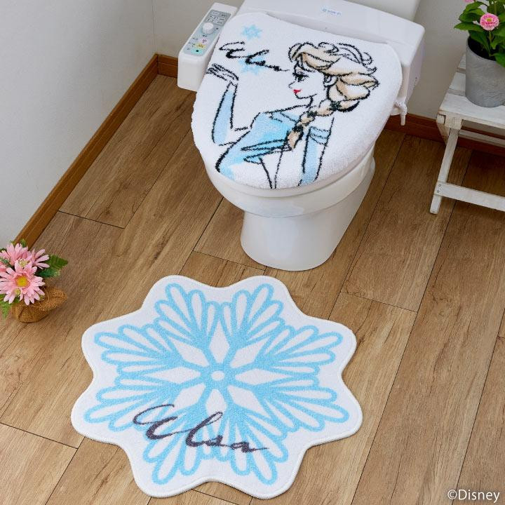 日本未発売 取寄 トイレ2点セット 洗浄 暖房便座用フタカバー トイレマット ディズニー シンデレラ Sb 559 D Riosmauricio Com