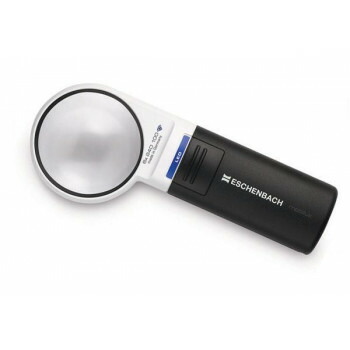 （同梱不可） エッシェンバッハ　mobiluxLED+mobase　LEDワイドライトルーペ＆専用スタンド　60mmΦ(6倍)　1511-6M 置き型になるので使いやすい!!