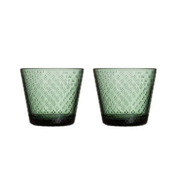 （同梱不可） （A） Iittala ツンドラ タンブラー 290ml ペア パイングリーン 1070607 和食にも合うと人気