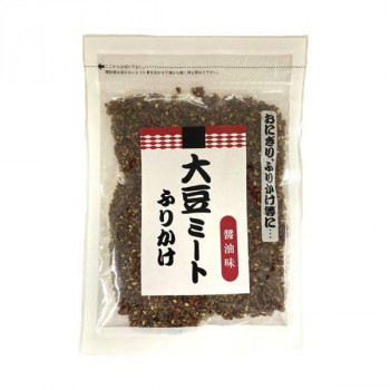 （代引き不可）（同梱不可） みなり 大豆ミートふりかけ醤油味 80g　30個 植物性原料のみで配合された砂糖醤油味のふりかけ｜オフィス　ユー