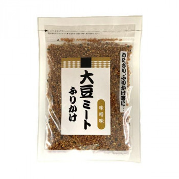 (代引き不可)(同梱不可) みなり 大豆ミートふりかけ味噌味 80g 30個 味噌の香りと旨味でご飯がすすむ|オフィス ユー