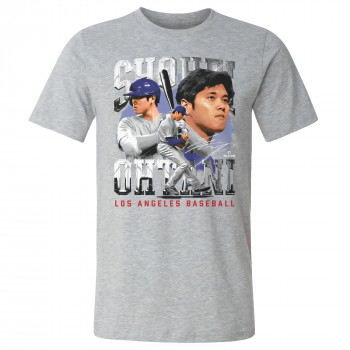 （同梱不可） 500LEVEL大谷翔平Tシャツ グレーXL 躍動感のあるTシャツ｜オフィス　ユー