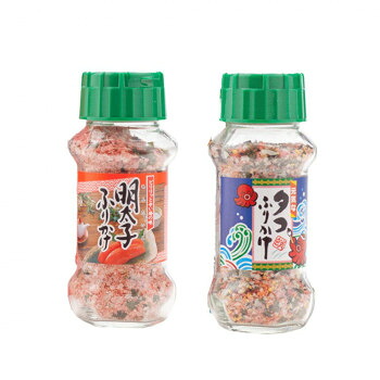 (代引き不可)(同梱不可) みなり 明太子ふりかけ 85g・タコふりかけ 85g 各15個セット 風味ゆたかなふりかけ|オフィス ユー