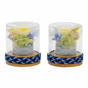 （同梱不可） 蒼天ボトルフラワー(対入) 小菊 KS-2201002 57j5000000002 すぐに飾れるボトルフラワー