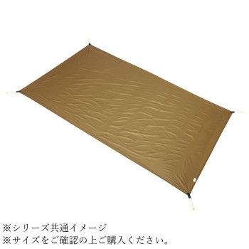 （同梱不可） PUROMONTE テントグランドシート(4人用シリーズ共通) オリーブ GS40 DUNLOP・PUROMONTEに対応したグランドシート