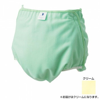 （同梱不可） フットマーク　布おむつ対応　フリーカバー　M　クリーム　403903 布おむつ対応のフリーカバー!