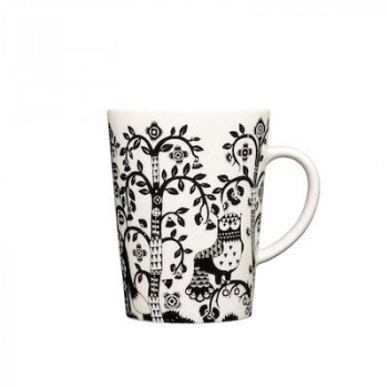 （同梱不可） （A） Iittala イッタラ タイカ マグ ブラック 1012500 見た目も楽しいタイカシリーズ