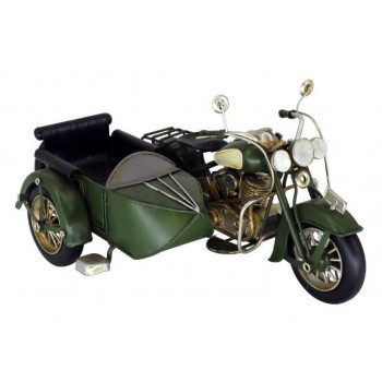 （同梱不可） ブリキのおもちゃ side car 43060 風合いがかっこいいブリキのおもちゃ
