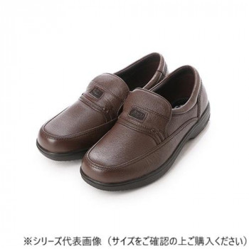 （同梱不可） シティ ゴルフ City Golf カジュアルシューズ ブラウン 25.5cm GF901 足入れらくらくの大人のスリッポンシューズ