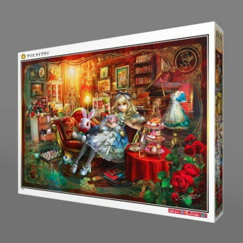 楽天市場】ジグソーパズル SHU アリスライブラリ 1000-827