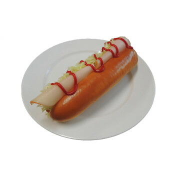 (同梱不可) 日本職人が作る 食品サンプル ホットドック(ハム) IP-420 食品サンプル