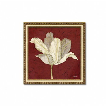 （同梱不可） アートフレーム ダイアン スティムソン「チューリップ ウィズ レッド」 DS-13024 絵と額がセット