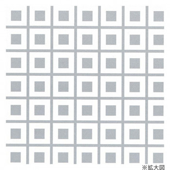（同梱不可） シモジマ HEIKO(ヘイコー) 002304500 包装紙 半才 窓銀 100枚入 銀で描かれたブロック柄