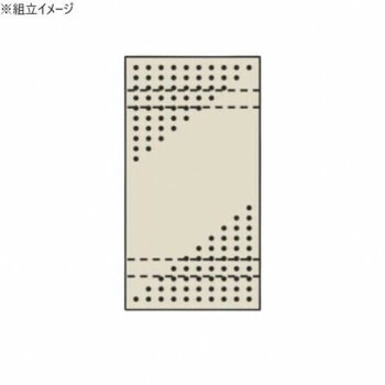 (代引き不可)(同梱不可) サカエ パンチングウォールシステム スチール製 429×897mm PO-451LN パンチングパネル専用のウォールタイプ|オフィス ユー