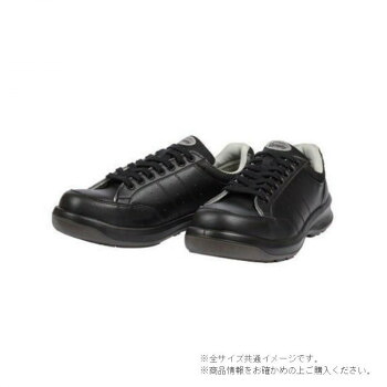 （同梱不可） ドンケル 作業靴・安全靴 ダイナスティPU2 樹脂先芯ウレタン2層底　ブラック　ひも 23.5cm D1005N 作業靴