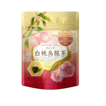 (代引き不可)(同梱不可) 宇治森徳 白桃烏龍茶 8P入×20袋 4482 甘い桃の香りが漂う凍頂烏龍茶|オフィス ユー