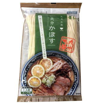 （代引き不可）（同梱不可） まるいち 大分かぼす醤油ラーメン スープ付 1人前×40入 Z4249 美味しいラーメン♪