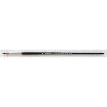 （同梱不可） REMBRANDT　レンブラント油彩画筆241　ピュアレッドセーブル/ラウンド　T909-241-16(16号)　499309 高品質レッドセーブル100％!!