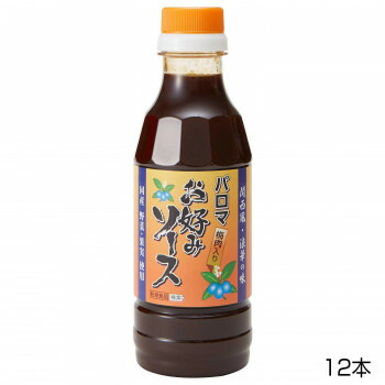 （同梱不可） 和泉食品　パロマお好みソース(濃厚)　350g(12本) こだわりのお好みソースです!