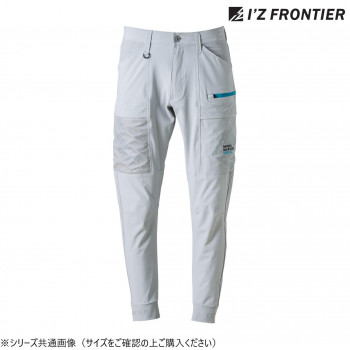 （同梱不可） アイズフロンティア A.D.ストレッチカーゴパンツ 01 シルバーグレー SS 3282 驚異の通気性能で真夏も快適