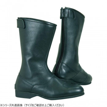 （同梱不可） NTB-24 ツアラーブーツ BK 255 12410255 バッグファスナーで履きやすさ抜群