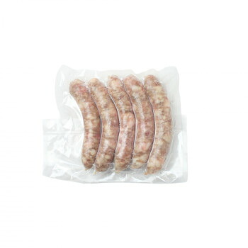 （代引き不可）（同梱不可） フリーデン　やまと豚　生フランク　400g(80g&times;5本)　8個セット 07230067 ジューシーな肉汁とあらびき肉の食感｜オフィス　ユー