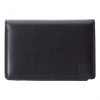 （同梱不可） 良品工房 日本製中ベラ付名刺入(ブラック) K18-241 5367-190 中ベラの付いた名刺入れ 6,137円