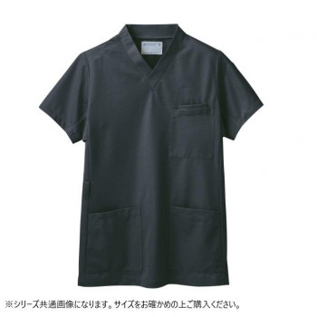 （同梱不可） 住商モンブラン スクラブ 兼用 半袖 72-630-M Mサイズ 住商モンブランの男女兼用、半袖スクラブ