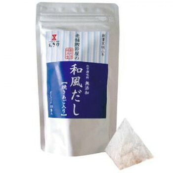 （代引き不可）（同梱不可） ちきり清水商店 和風だし焼きあご入り6g×15パック 20セット 5017 気軽に使える、味付けいらずの便利なだしパック